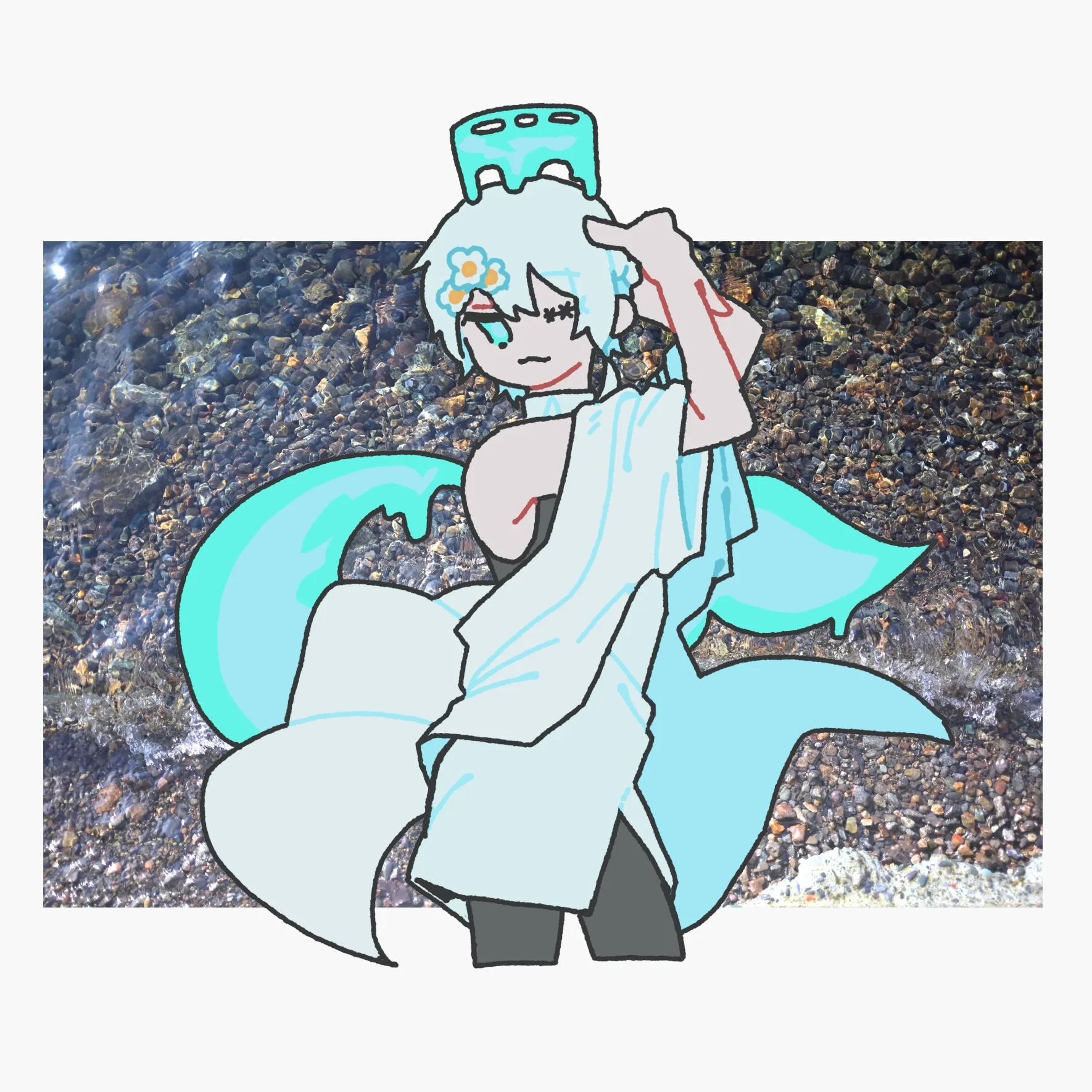 波打ち際