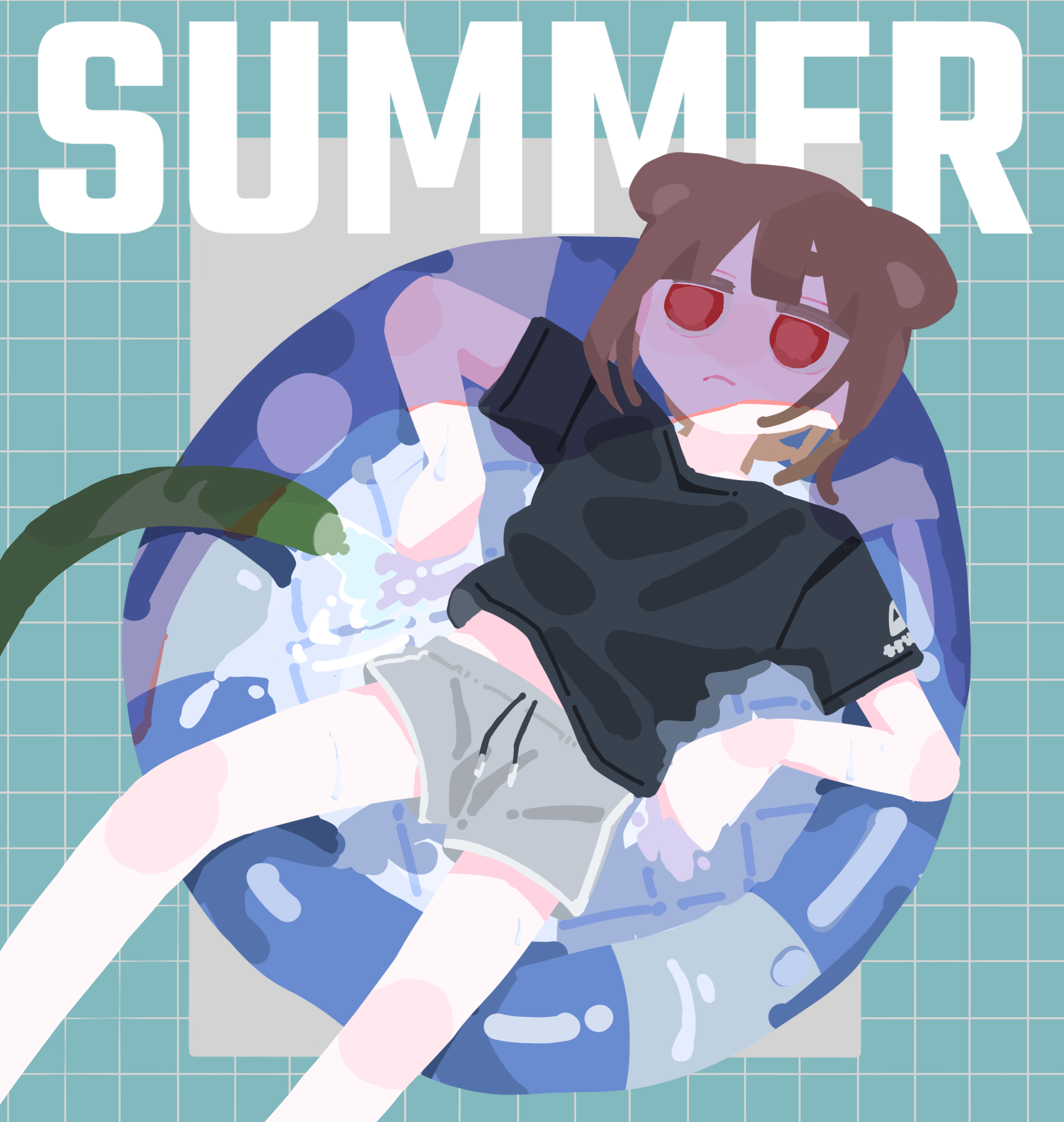 あついね